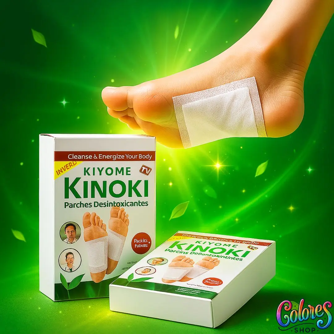 30 Parches Kinoki Desintoxicantes – Limpia tu Cuerpo Mientras Duermes con Tecnología Natural Japonesa