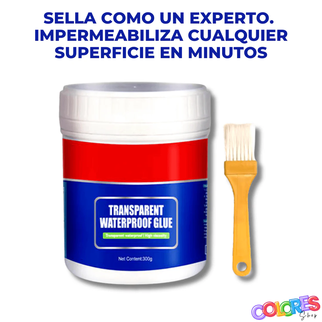 Adhesivo Transparente Impermeable, Resistente a Altas Temperaturas, Para Techos, Paredes, Goteras y Fugas de Agua - 300g - Image 3