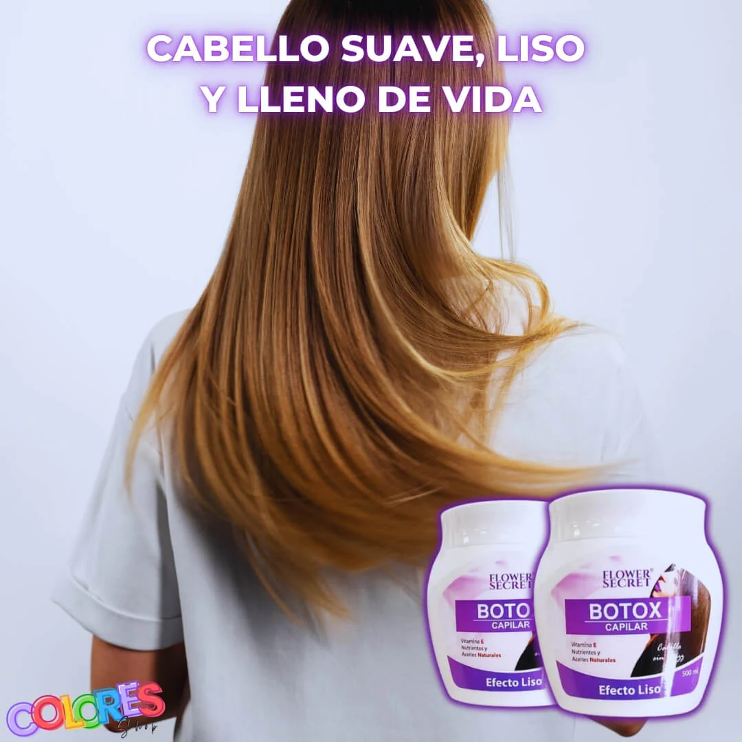 Botox Capilar Efecto Liso 500ml - Tratamiento Profesional Anti-Frizz con Queratina y Colágeno - Resultados Prolongados - Image 3