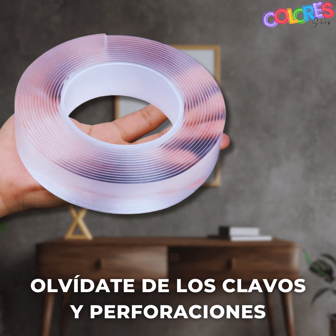 CINTA ADHESIVA DOBLE FAZ SUPERFUERTE (6 METROS) - Image 3