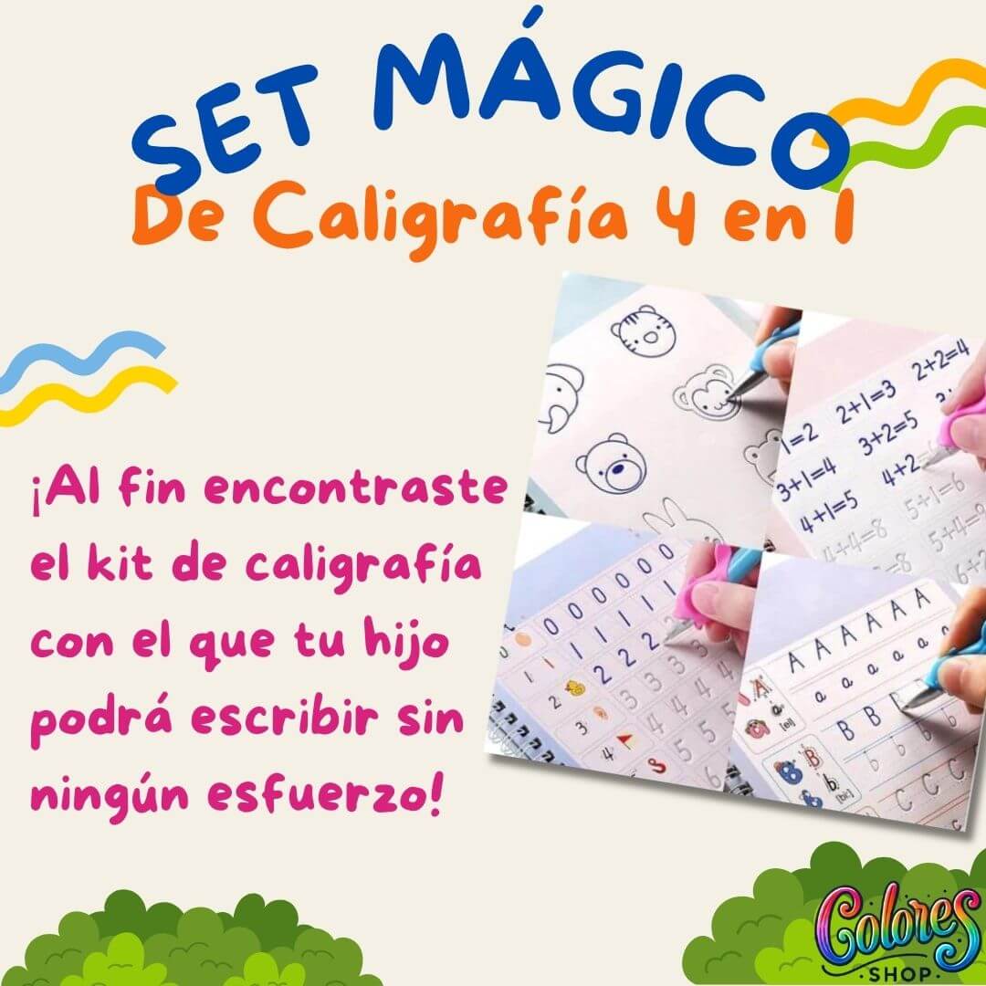 Set de Caligrafía Montessori Reutilizable para Niños – Mejora la Escritura y Motricidad desde los 3 Años - Image 3