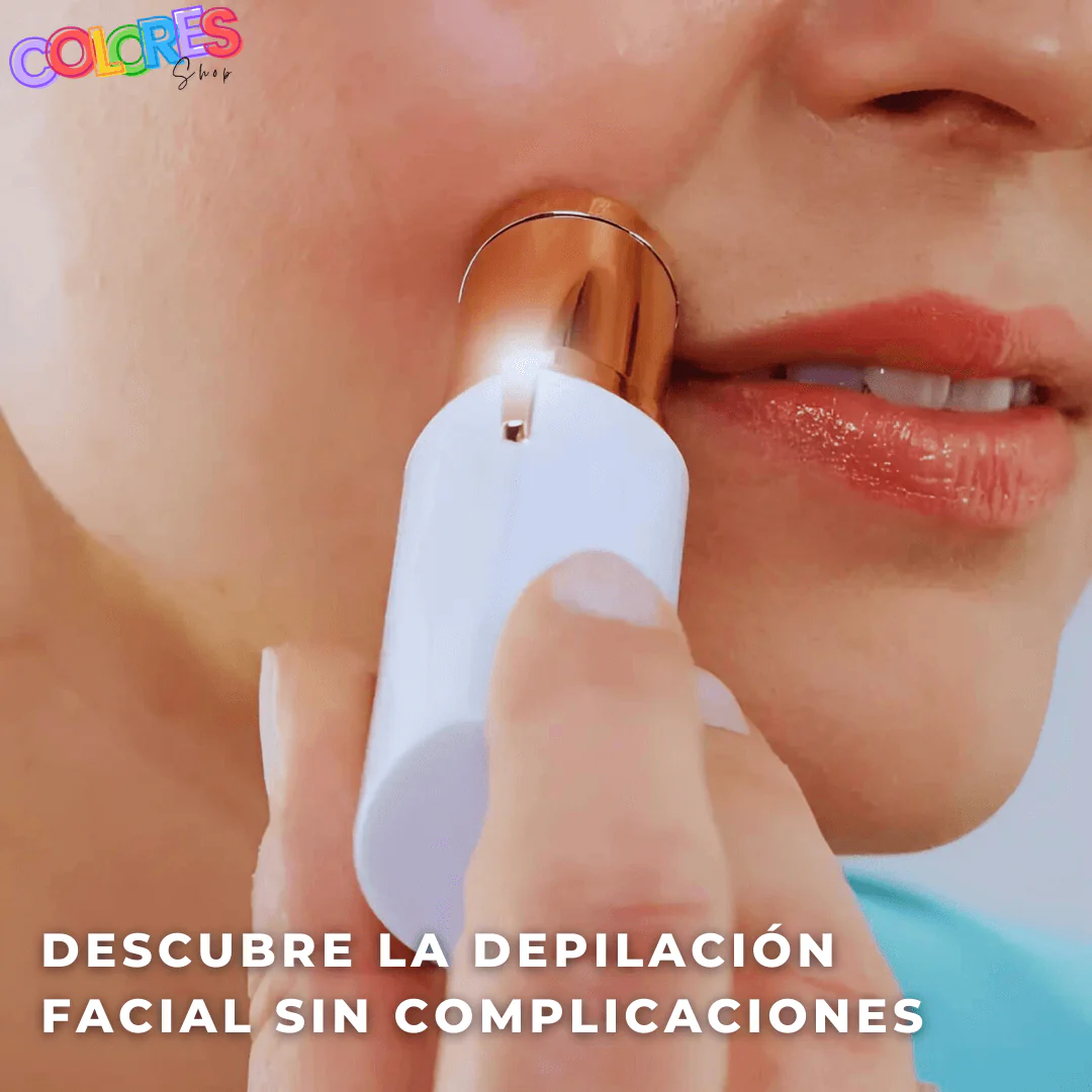 Depiladora Facial de Precisión - Suave, Sin Dolor, Portátil y Recargable – Ideal para Cejas, Labios, Axilas y Más - Image 2