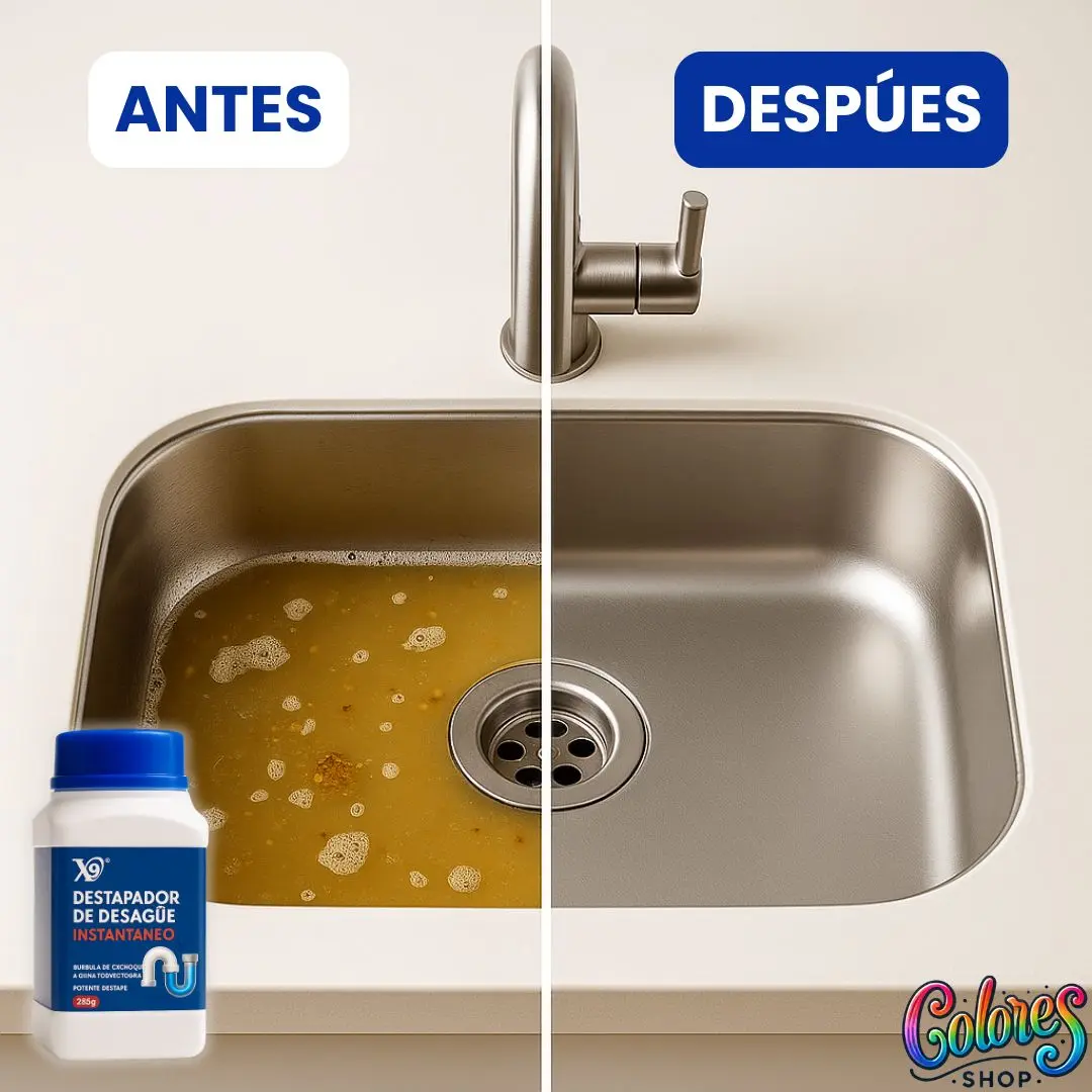 Destapador de Desagüe Instantáneo – Elimina Atascos en Segundos, Potente y Seguro para Cocina, Baño e Inodoro - Image 2