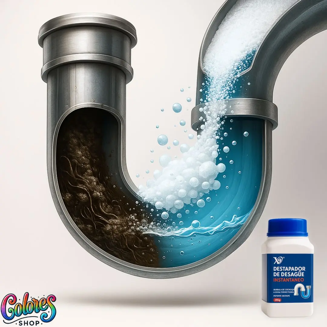 Destapador de Desagüe Instantáneo – Elimina Atascos en Segundos, Potente y Seguro para Cocina, Baño e Inodoro - Image 4