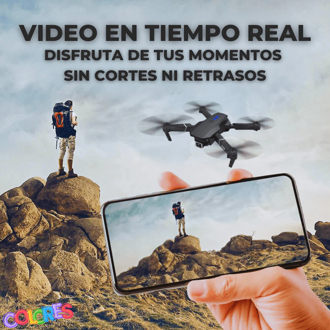 DRON 998 PRO CON CÁMARA FULL HD 4K - Image 3