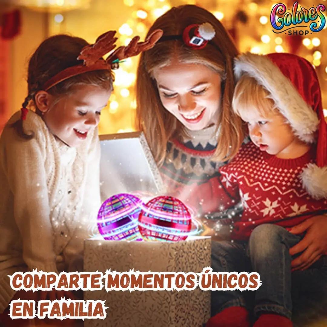 FlyNova™ Juguete Volador Giratorio para Niños – Seguro, Recargable y Perfecto para Juegos en Interior y Exterior - Image 3