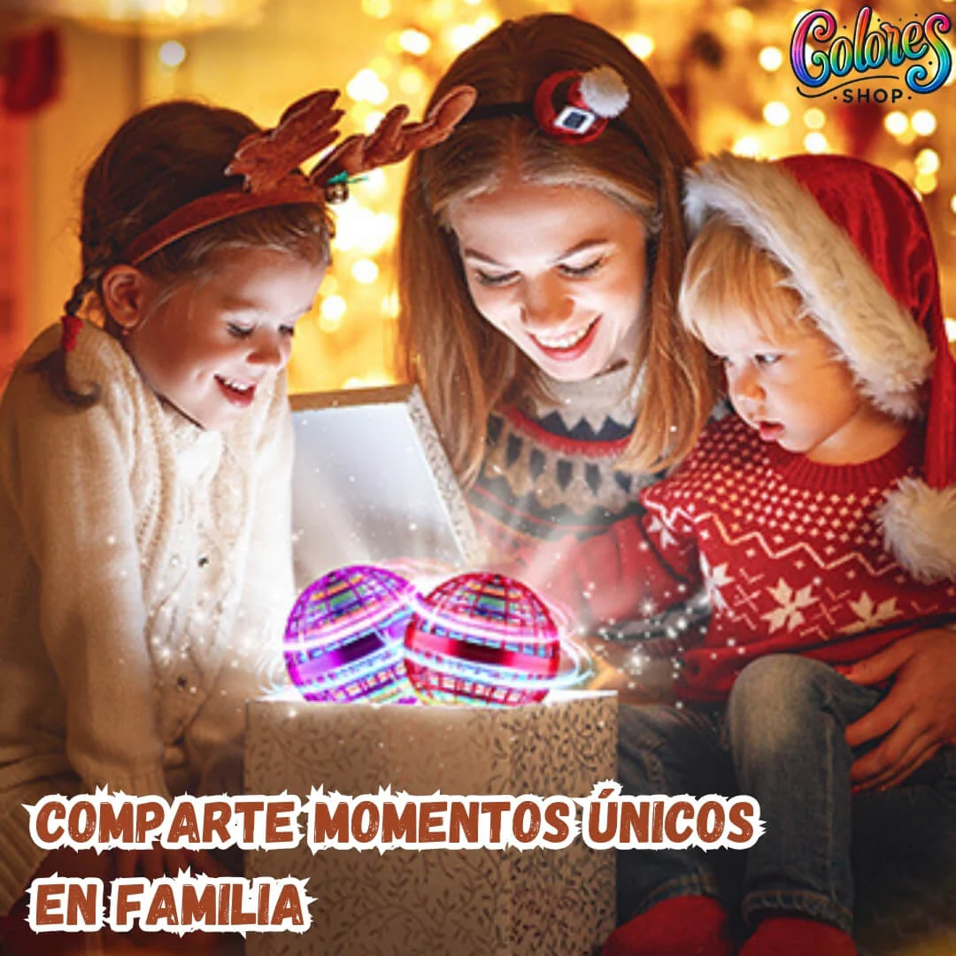 FlyNova Pro - Juguete Giratorio con Luces LED y Control Inteligente para Niños y Adultos – Ideal para Diversión Familiar - Image 3