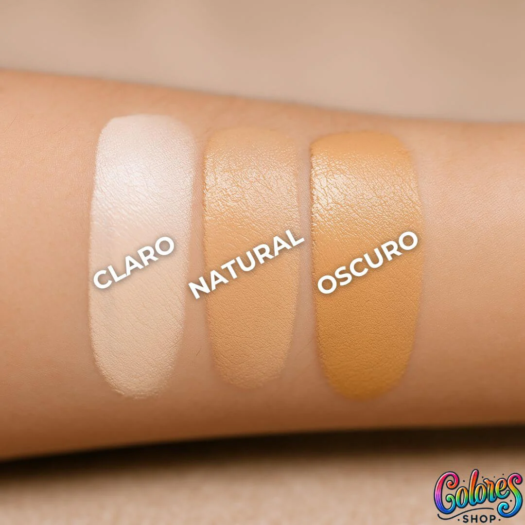 Base de Maquillaje Hidratante, Cobertura Perfecta, Resistente al Agua y Vitamina C - Image 5