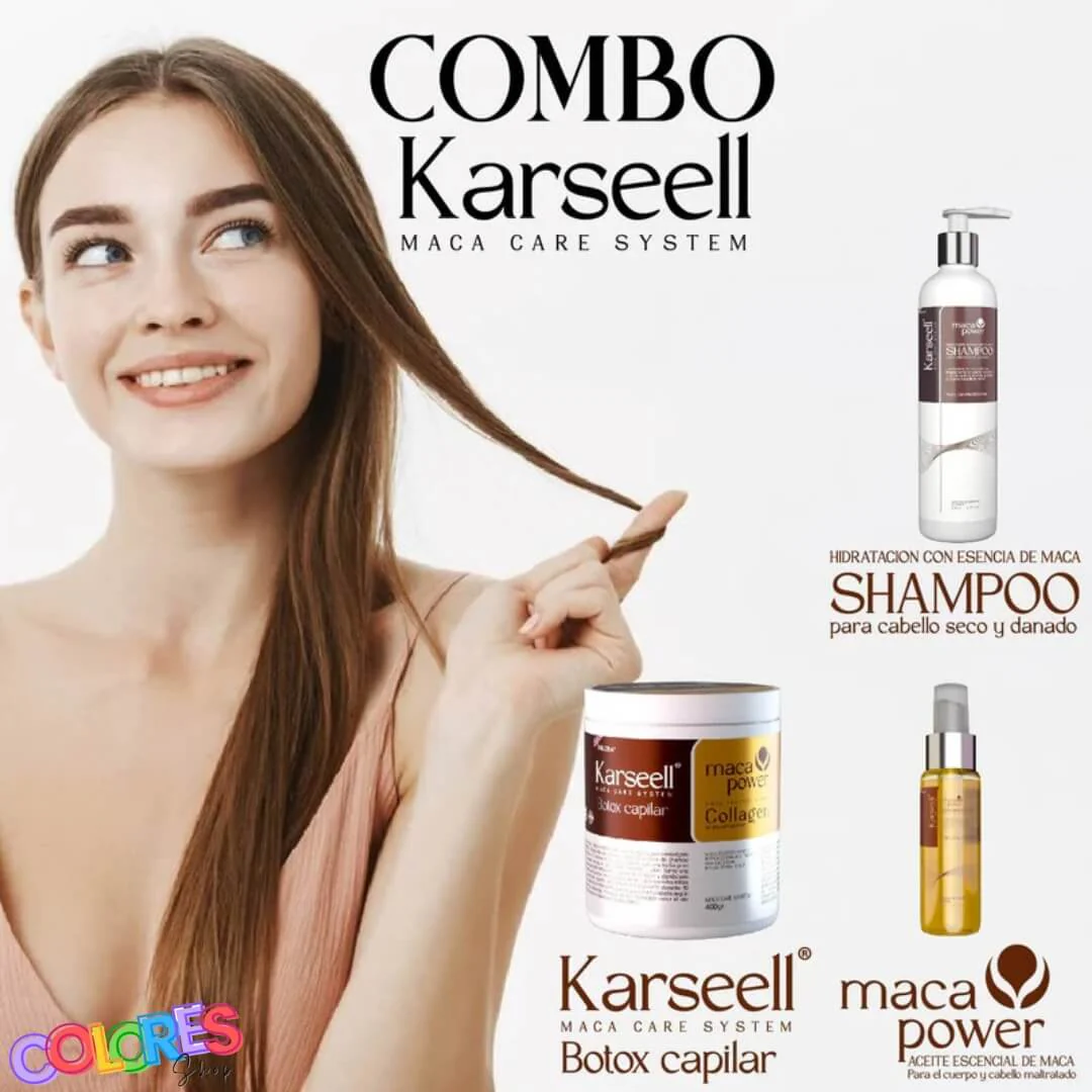 Karseell Hair Care: Set de Champú Hidratante, Botox Capilar y Aceite de Argán - Nutrición Completa para tu Cabello - Image 5