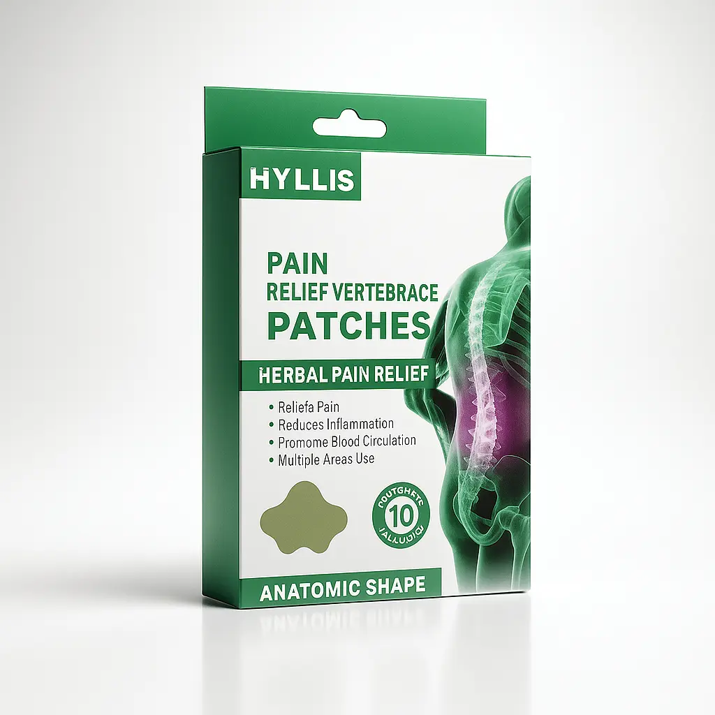 Parches para Alivio de Dolor Muscular y Articular – Naturales, Anatómicos, Pack 10 Unidades