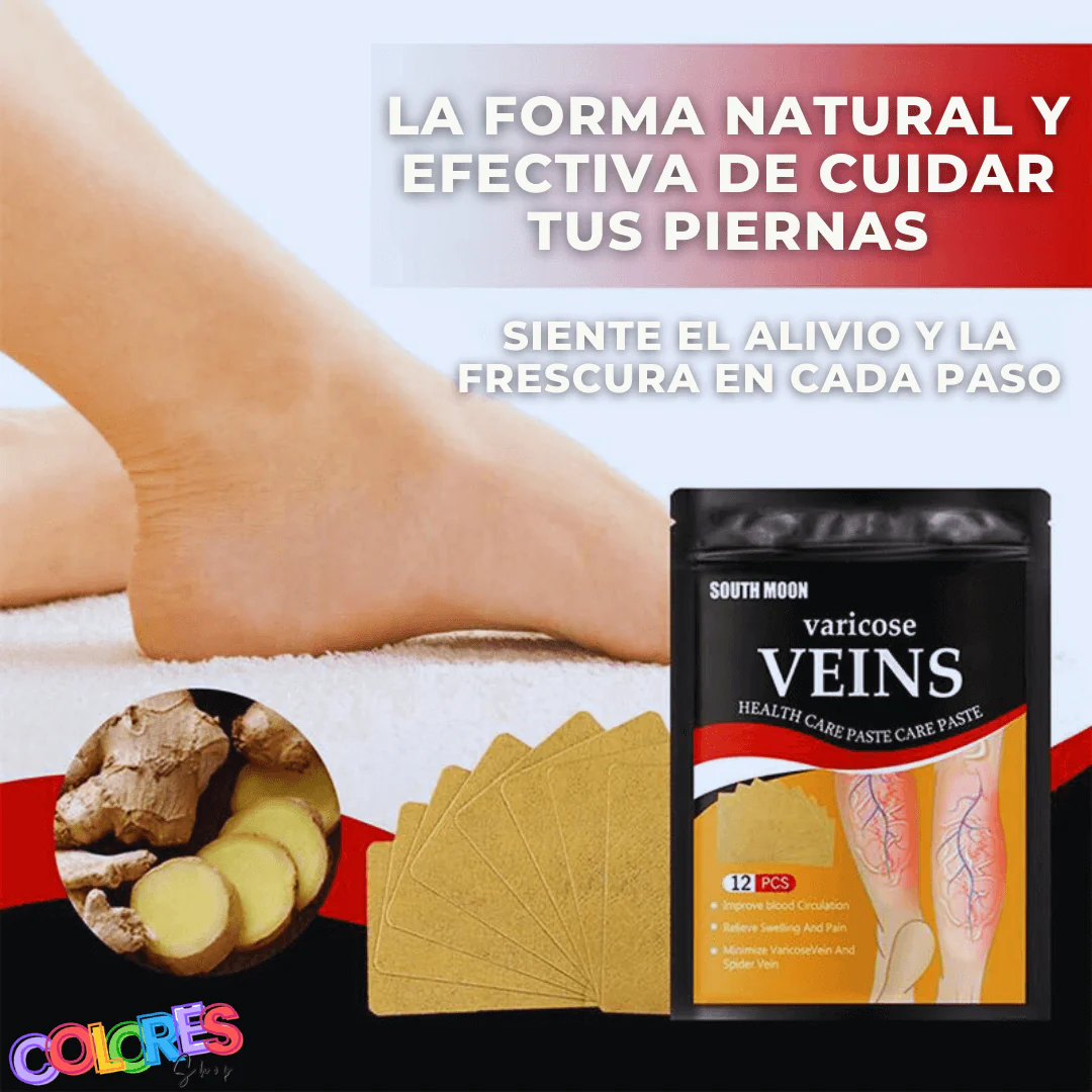 PARCHES PARA EL TRATAMIENTO DE VENAS VARICOSAS/VARICES (24 UNIDADES) - Image 4