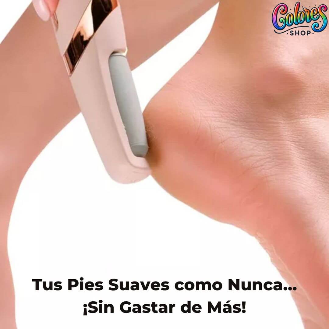 Lima Eléctrica Removedor de Callos Recargable – Elimina durezas sin esfuerzo en casa (A) - Image 2
