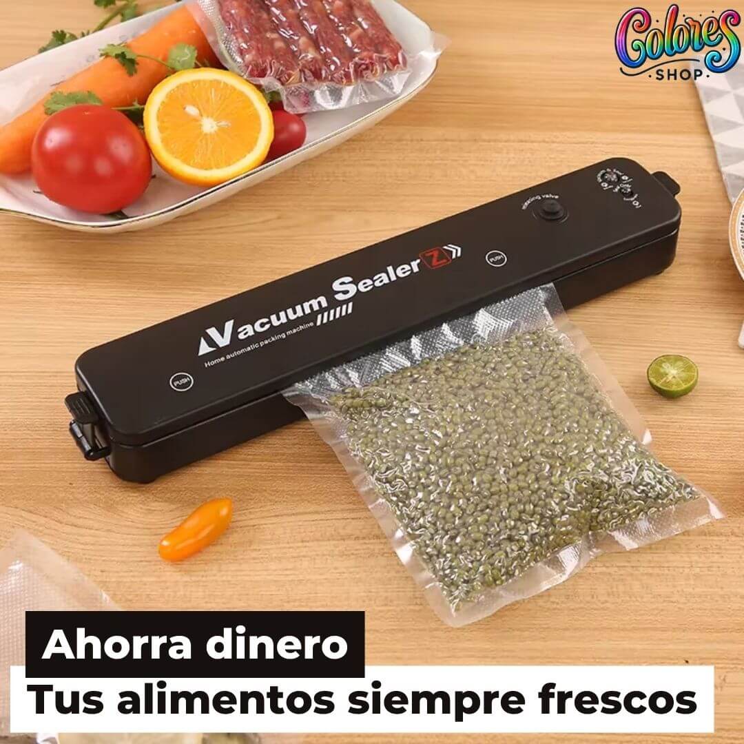 Sellador al Vacío + Bolsas de Regalo - Mantén tus alimentos frescos hasta 5 veces más | Ahorro garantizado - Image 2