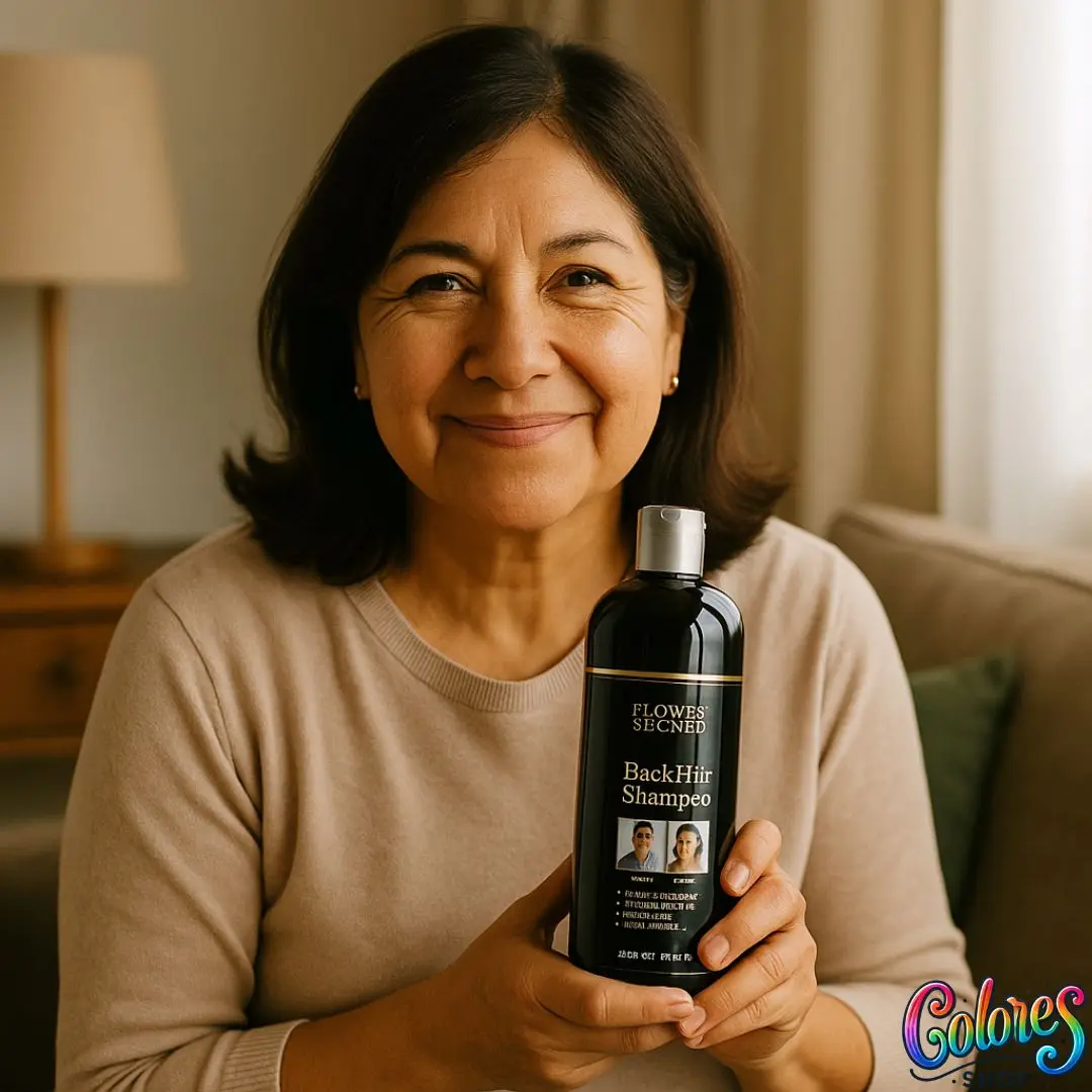 Shampoo Cubre Canas Flower Secret – Cubre Canas al Instante sin Manchar la Piel, Ideal para Uso en Casa, 400ml - Image 5