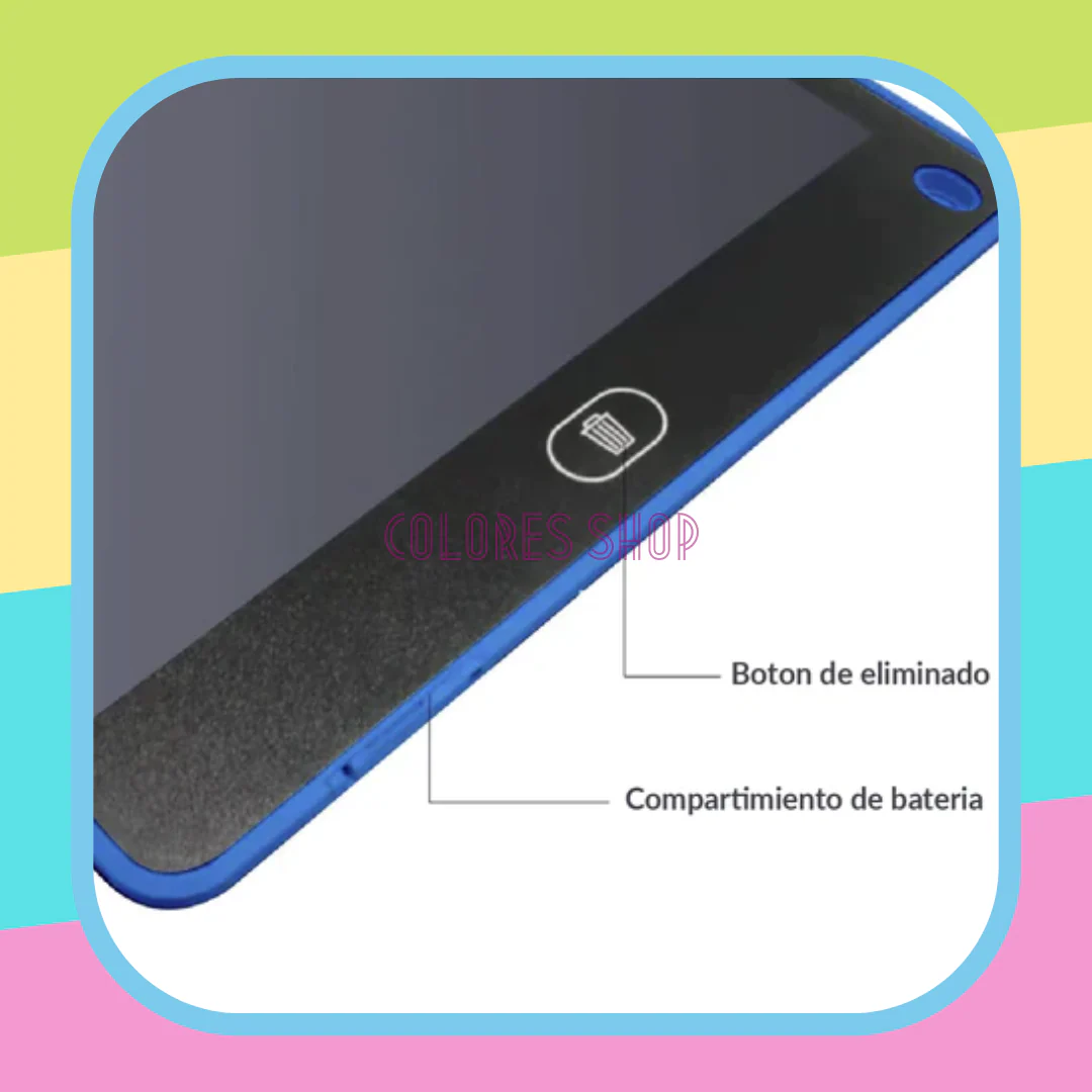TABLET DE DIBUJO CREATIVO PARA NIÑOS - Image 5