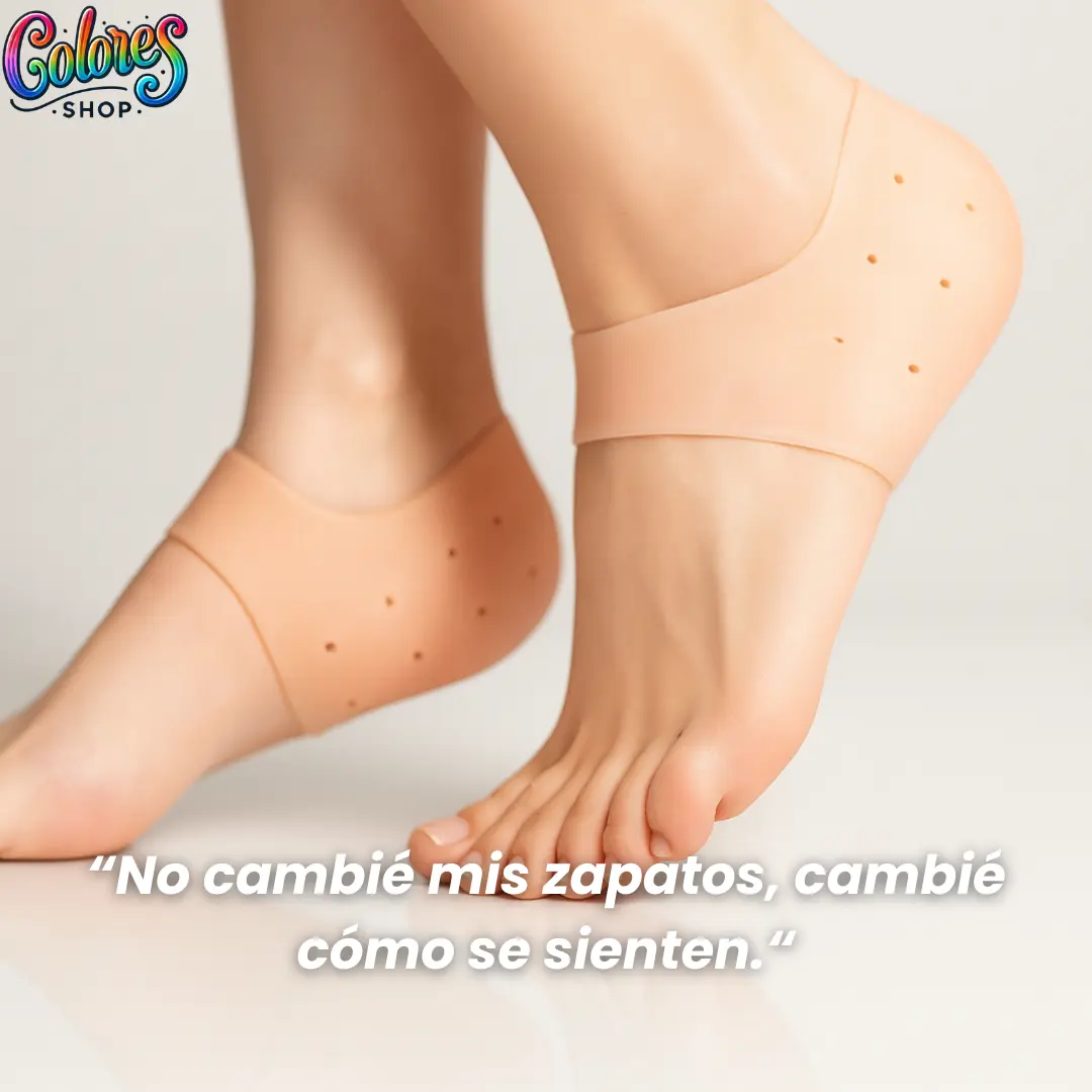 Taloneras de Silicona Antirozaduras | Alivio del Dolor, Previene Ampollas, Reutilizables e Hidratantes para Zapatos y Botas - Image 2